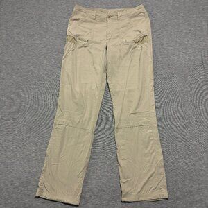 Columbia Pants Womens 8x30 Brown PFG Ultimate Break Wake Omni Shield Roll Up